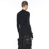 JULIUS 917KNM1 Black / Skinny Knit Top